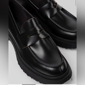 Camper Walden Loafer Platforms Black Size 11 US 45 EU